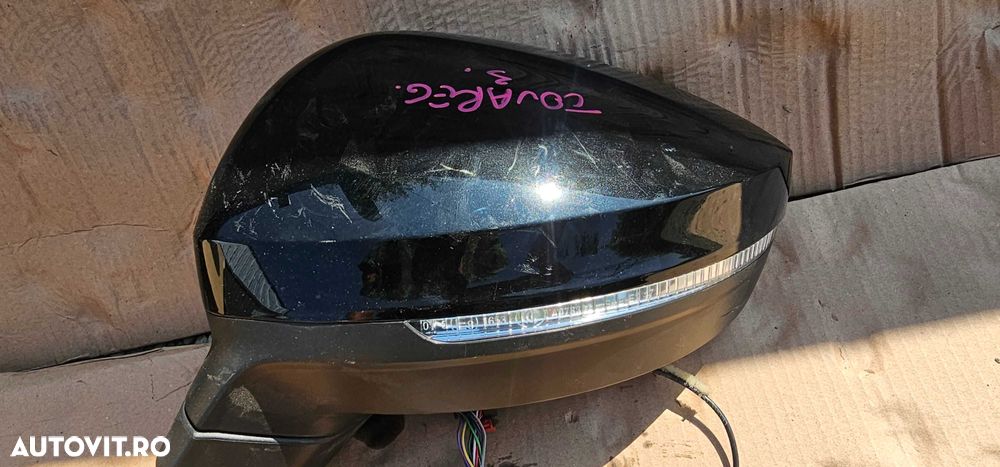 Oglinda stanga cu camera Vw Touareg 3 CR 2018 2019 2020 2021 2022 - 3