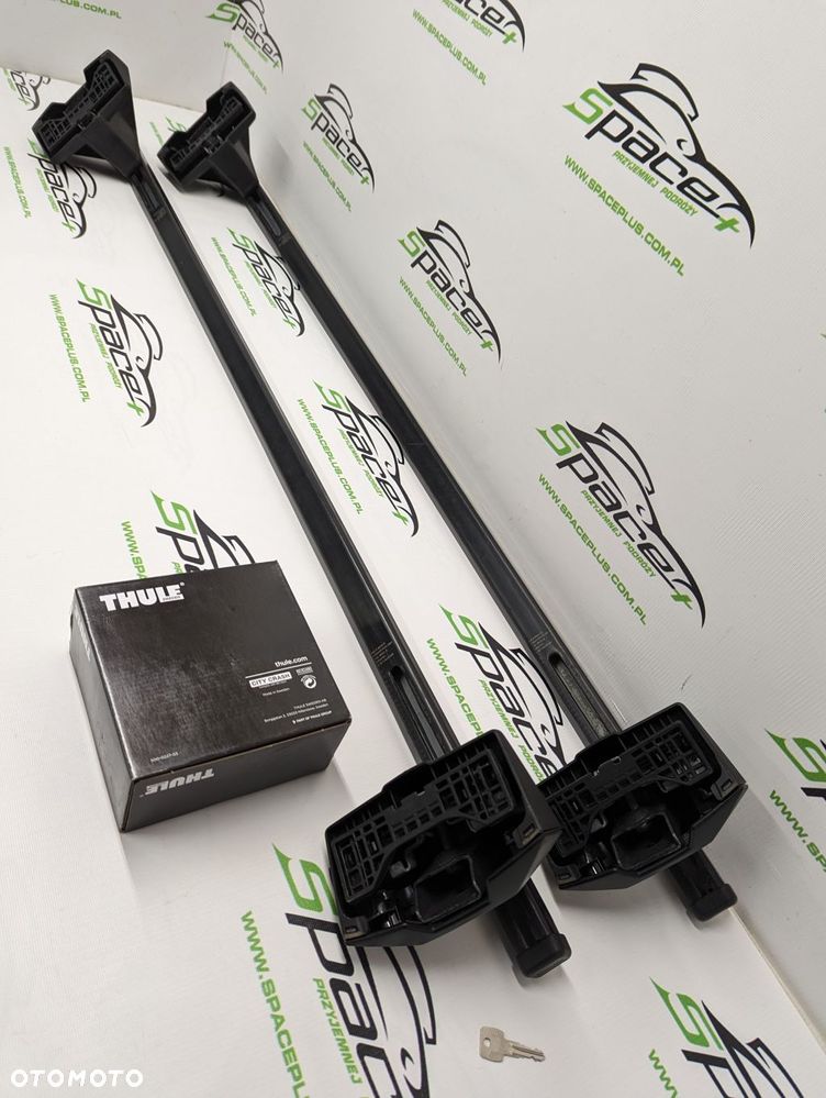 Bagażnik dachowy Thule: belki 7123 + Stopy 7105 + kit - 7