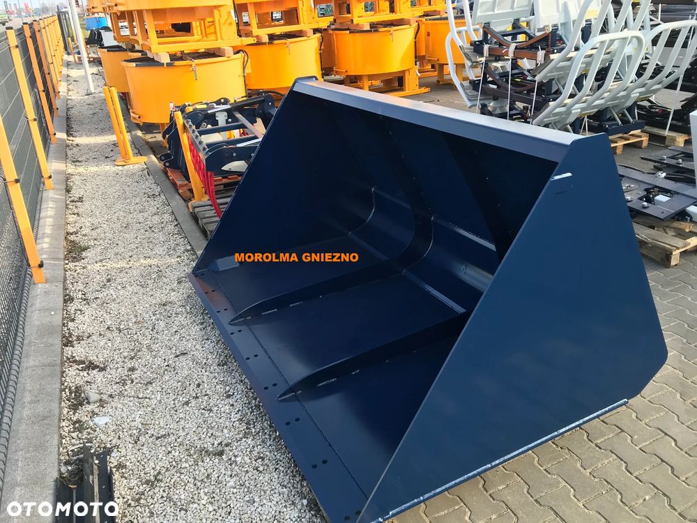 Łyżka objętościowa wysokiego wysypu FK MACHINERY 240 cm MHTBM240 szufla wysokiego rozładunku 1,76 m3 - 12
