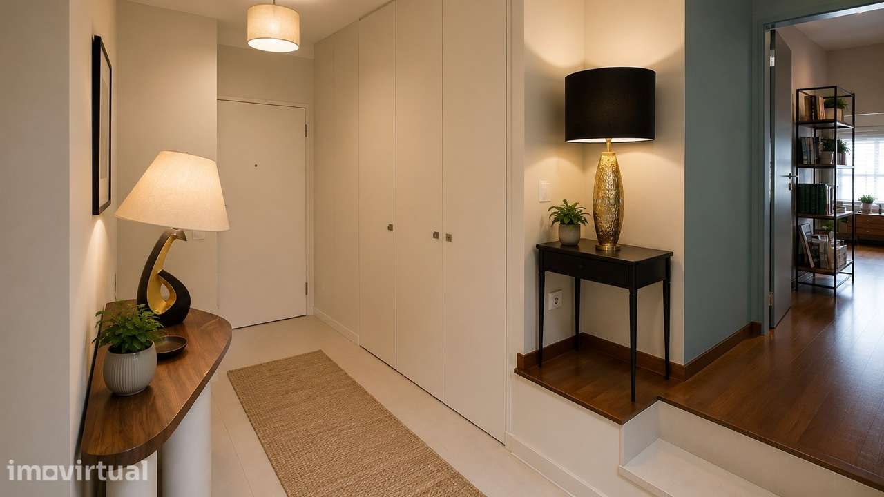 Apartamento T4 Duplex com terraço e 3 lugares de garagem - Grande imagem: 4/22