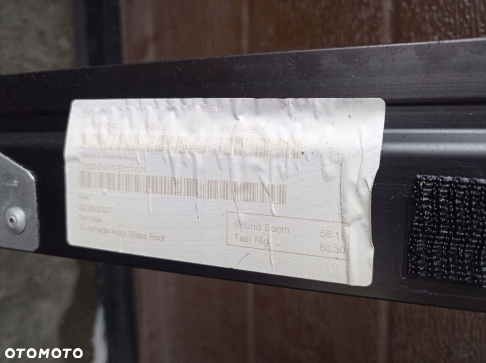 HONDA CRV III SZYBERDACH 70800-SWW-E011-M1 - 3