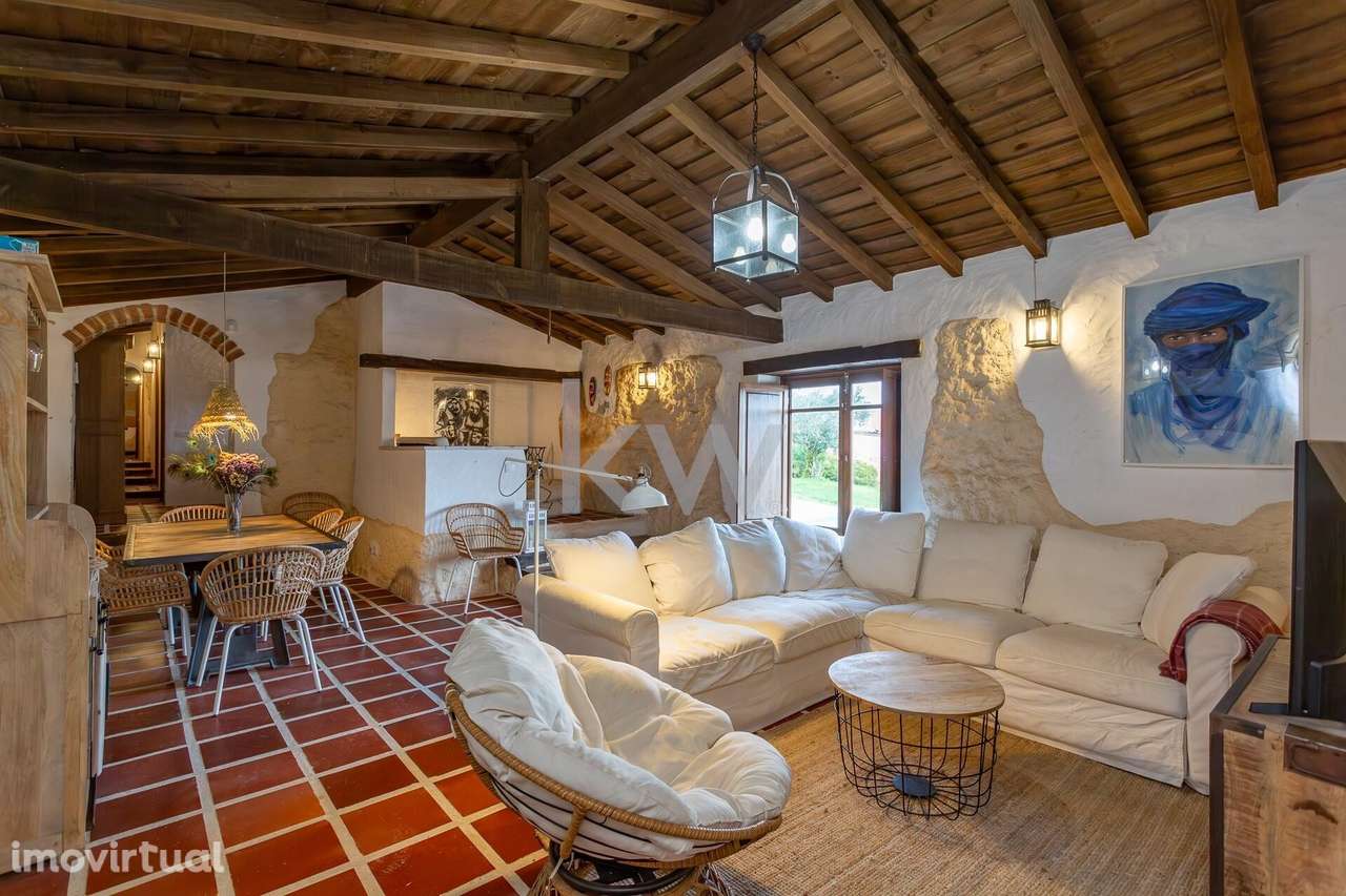 Moradia T3 +1 em Fráguas, Rio Maior, com terreno de 2035 m2 e piscina - Grande imagem: 3/60