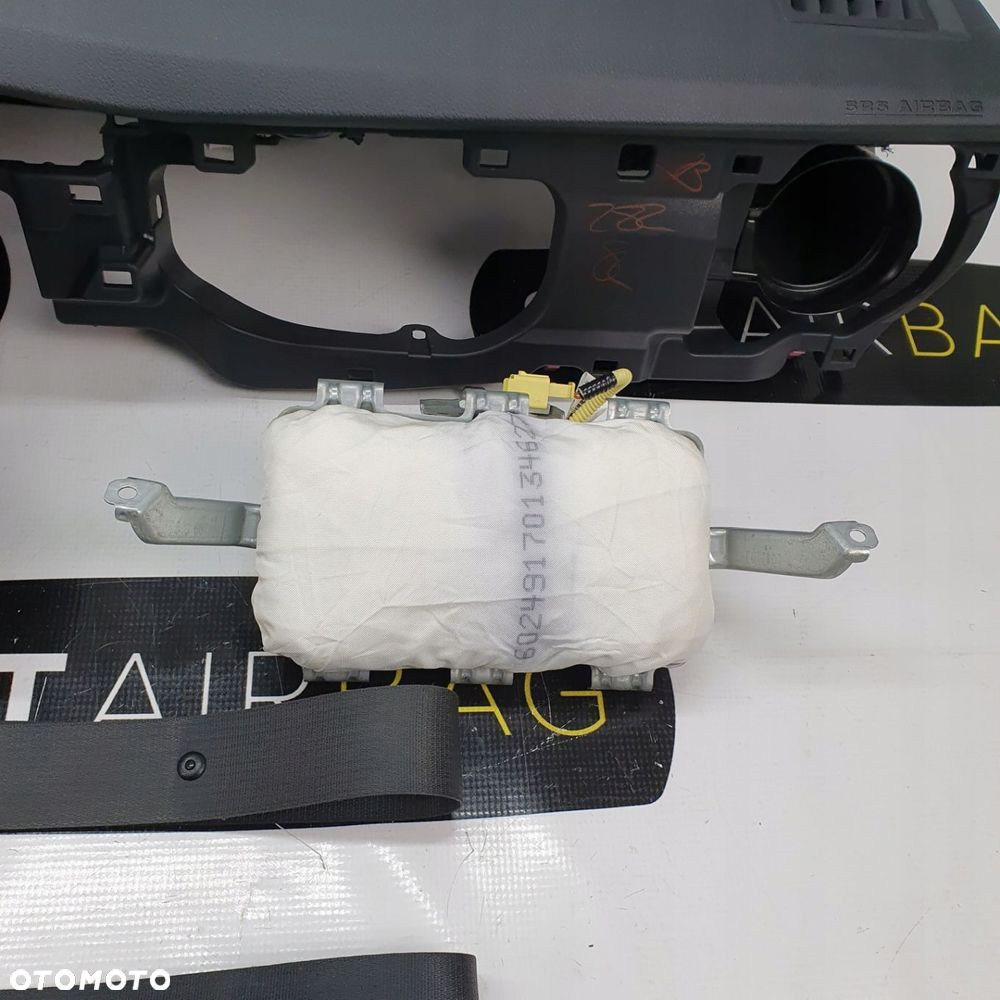 TOYOTA AURIS DESKA ROZDZIELCZA KONSOLA KOKPIT PULPIT PODUSZKI AIRBAG AIR BAG PASY KIT SET - 9