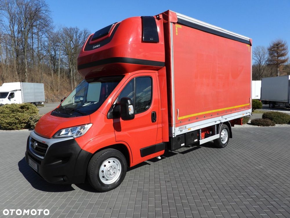 Fiat DUCATO PLANDEKA 8 PALET WEBASTO TEMPOMAT NAWIGACJA KLIMATYZACJA  180KM - 19