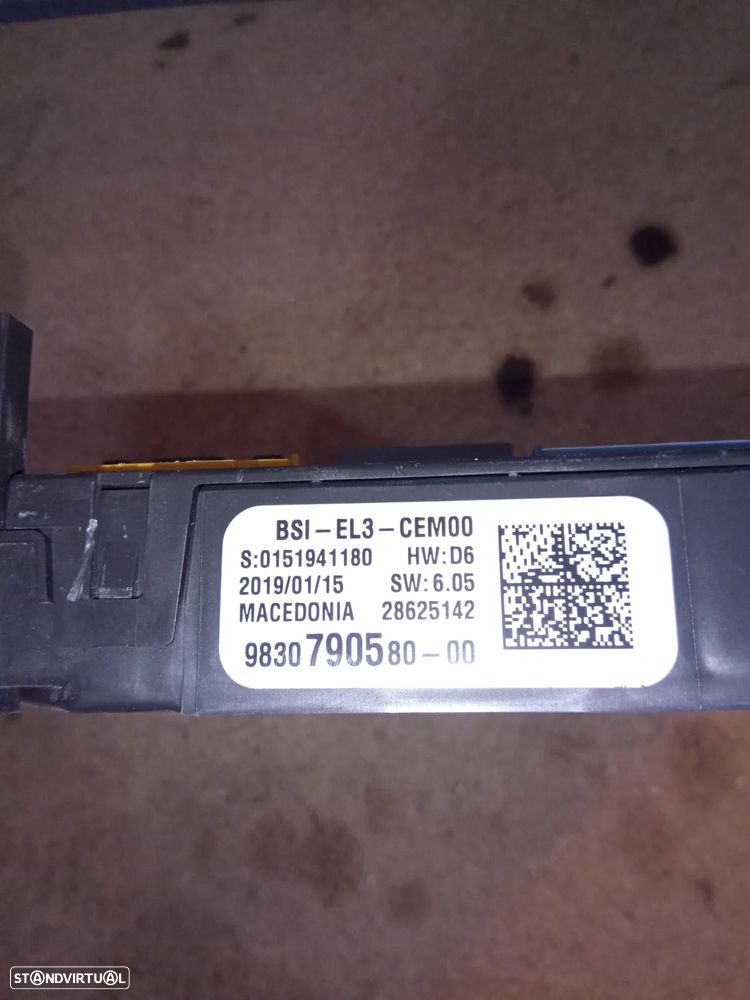 BSI CITROEN C4 CACTUS/ 9830790580 - 2
