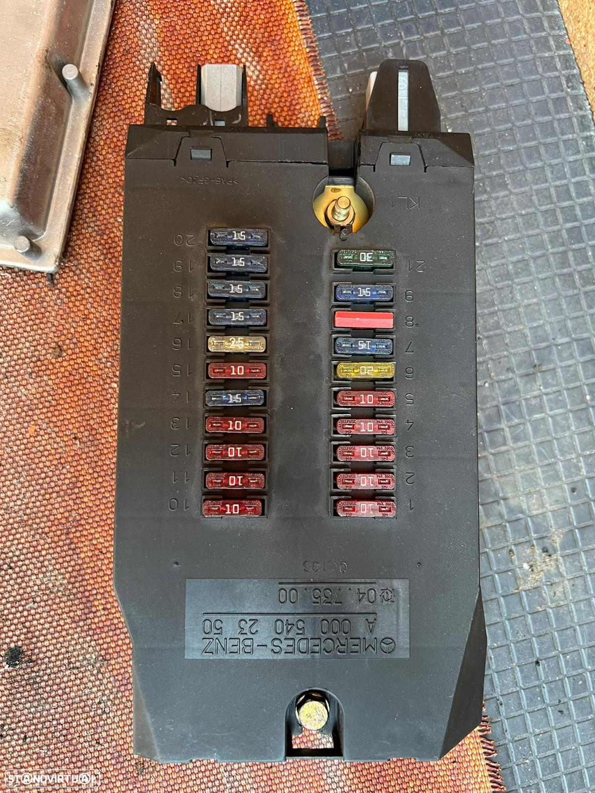 Conjunto de centralina mercedes Sprinter 213, 313, 413 do ano 2003 - 4