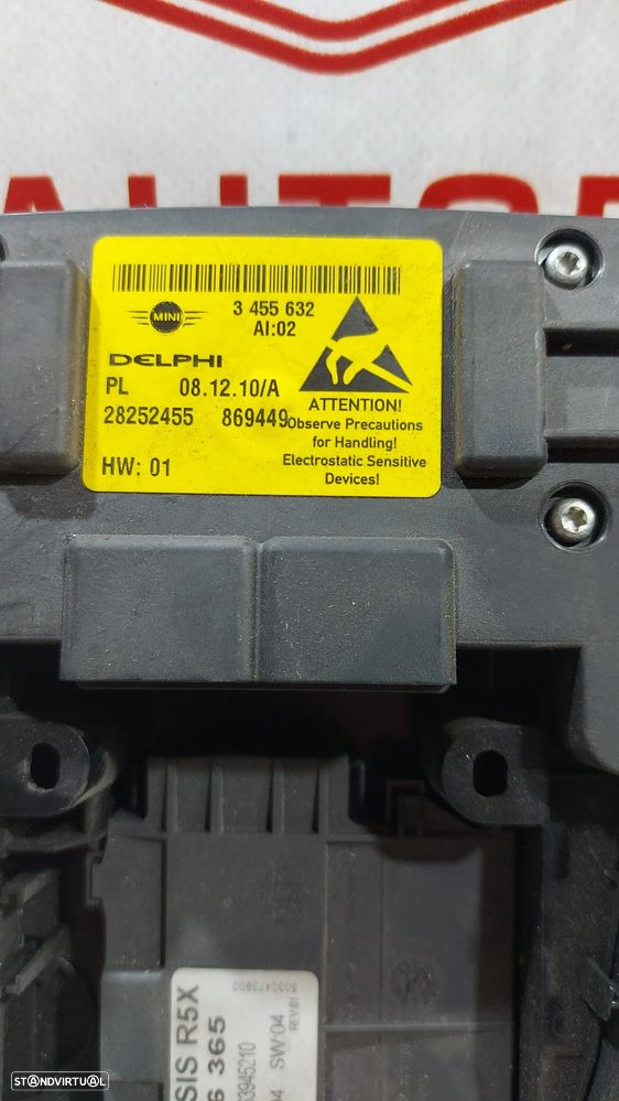 Plafonier Luz Luzes Interior Teto Tejadilho Frente Frontal Central Mini Countryman R60 Original - 3