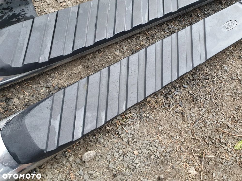 FORD F150 PRÓG PROGI STOPNIE LISTWA LISTWY PROGOWE CHROM KOMPLET 2SZT - 4