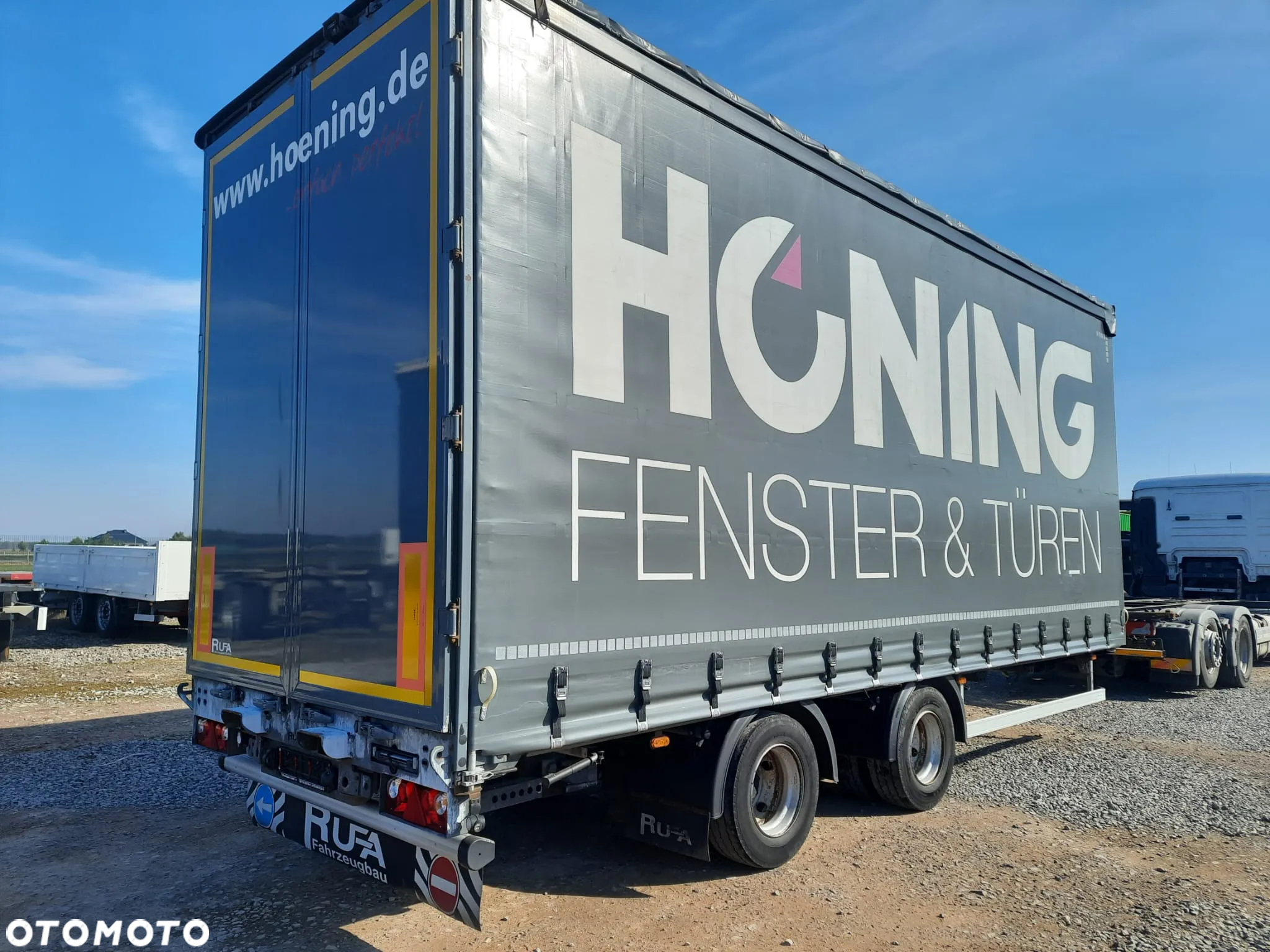Inny 47.000ZŁ NETTO TANDEM GÓRNY ZACZEP JUMBO 7.30x3.0m UCHWYT POD WÓZEK RAMA OCYNK 17.5 KOŁA 2016rok FIRANKA SUWANY DACH st. IDELNY MOŻLIWOŚĆ TRANSPORTU - 4