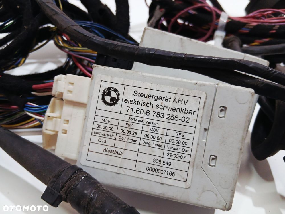 WIĄZKA HAKA ELEKTRYCZNEGO MODUŁ BMW E61 9146234 - 6