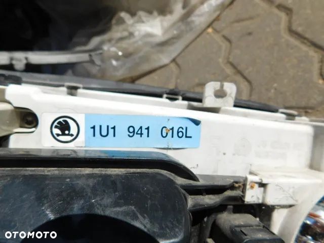 lampa prawa przód SKODA OCTAVIA I LIFT 00-10 EUROPA - 7