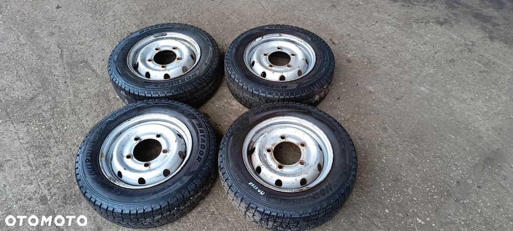 KOLA ZIMOWE 15 FELGI 5X170 OPONY 195/70 R15C MASTER MOVANO INTERSTAR 98-03 - 1