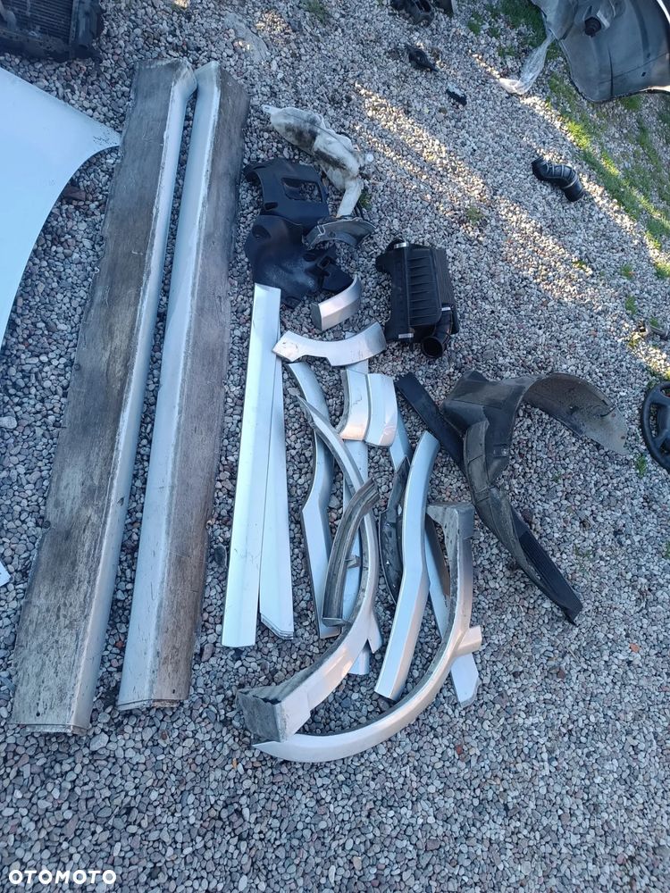 OPEL ZAFIRA A LIFT OPC KOMPLETNY PRZÓD ZDERZAK PRZÓD MASKA LAMPY LISTWY PROGOWE NAKŁADKI SREBRNY - 3