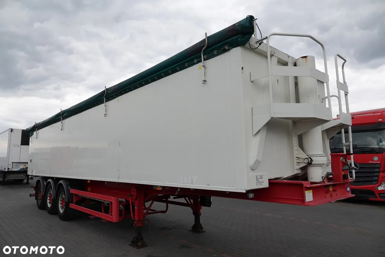 Benalu WYWROTKA 49 m3 / ALUMINIOWA MULDA / KLAPO -DRZWI  / SPROWADZONA - 2