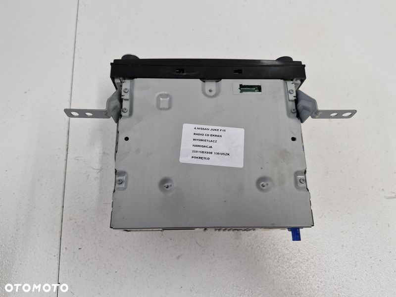 NISSAN JUKE 1 I F15 RADIO CD NAWIGACJA NAVI EKRAN WYŚWIETLACZ MONITOR 25915BX80B - 15