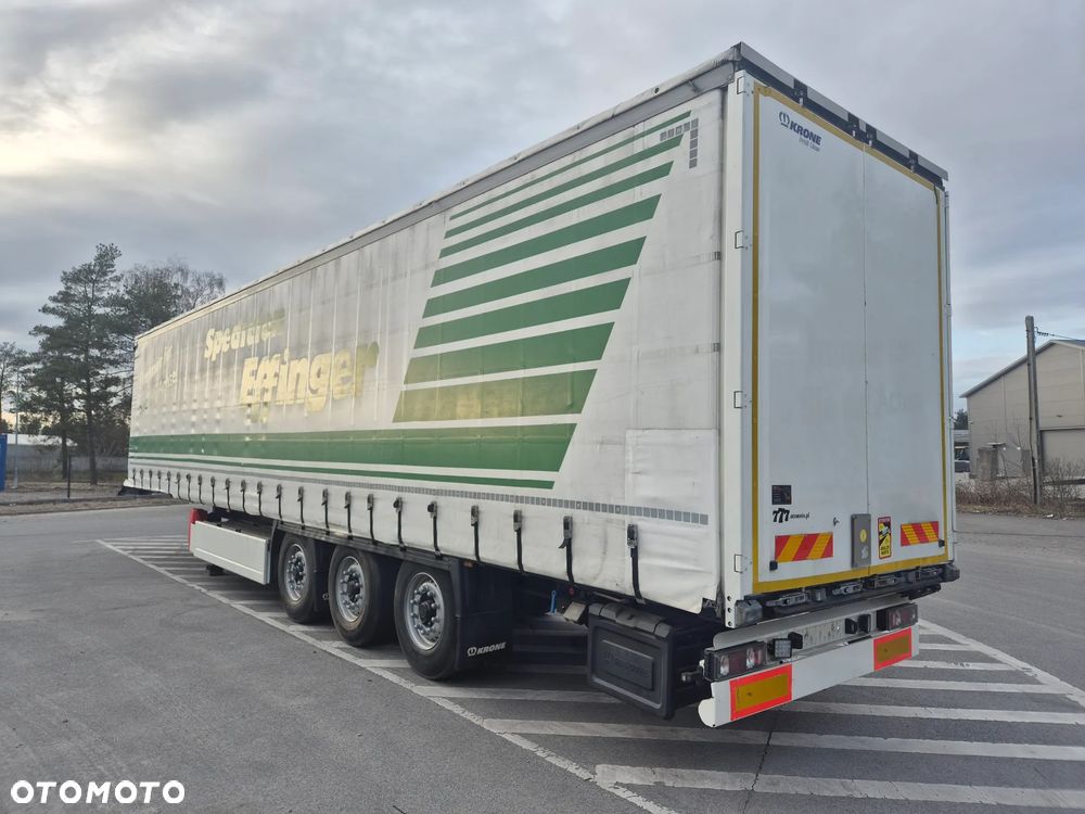 Krone BURTY podnoszona oś BEZ RDZY STANDARD / OPONY 70% / STAN BARDZO DOBRY / OD PIERWSZEGO WŁAŚCICIELA / PALECIARA / TOP / sprowadzona z Niemiec !! - 39