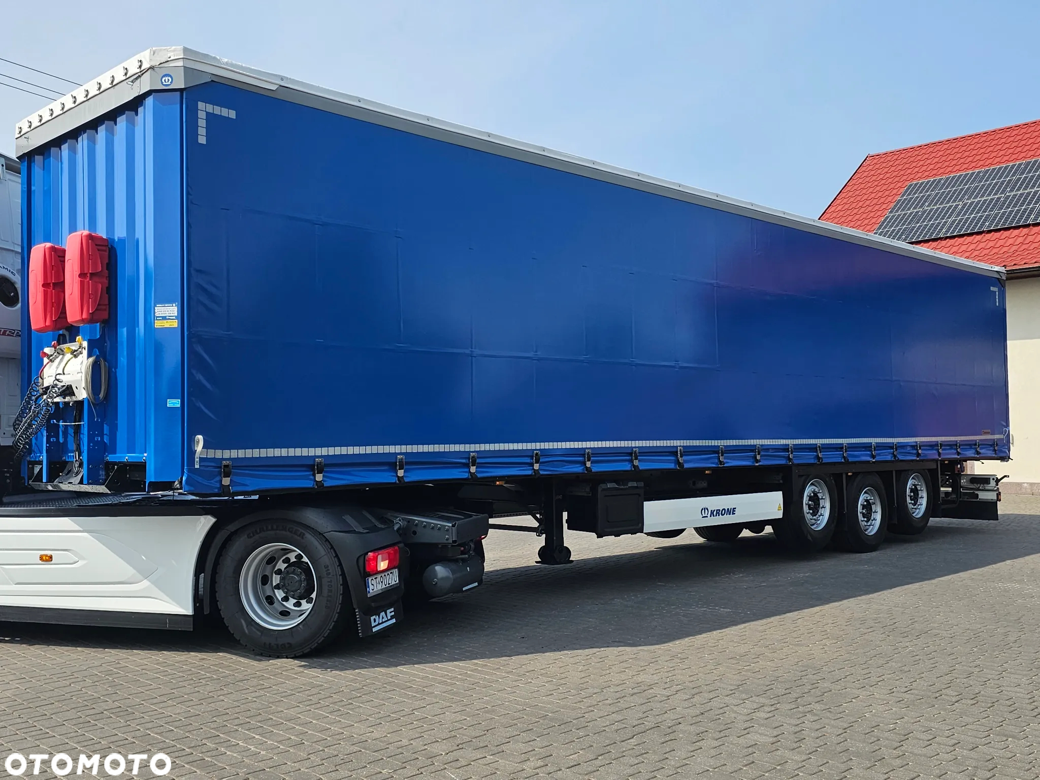 DAF XG 480 +KRONE 2-osie podn.Dach podn.ZESTAW 2022 - 10