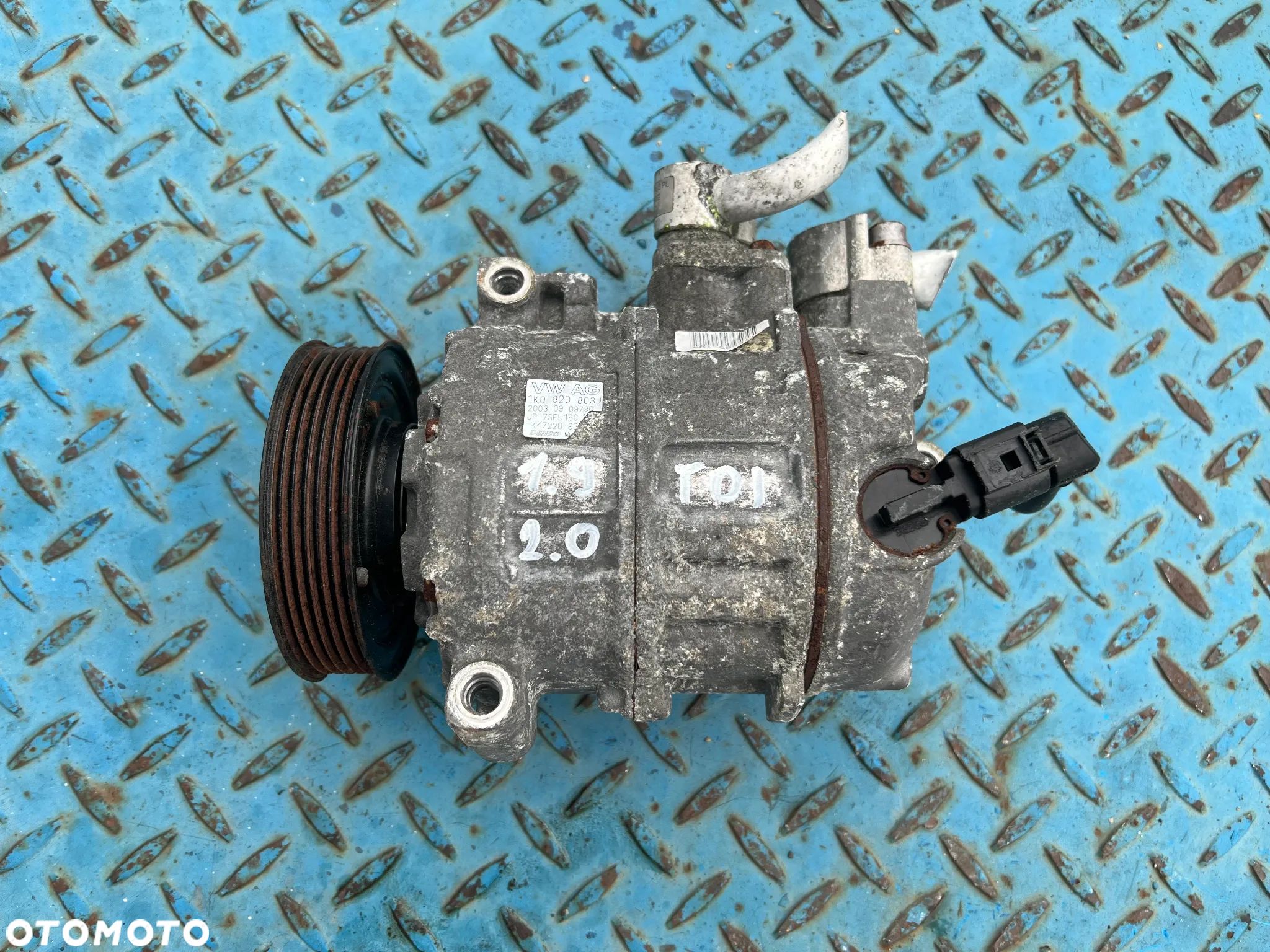 Kompresor klimatyzacji VW DENSO 1K0820803J 1.9 2.0 TDI - 1