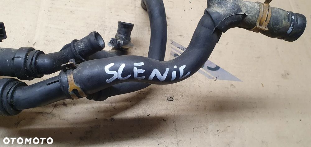 Obudowa termostatu termostat przewód wąż Renault Scenic II 1.9 DCI - 10