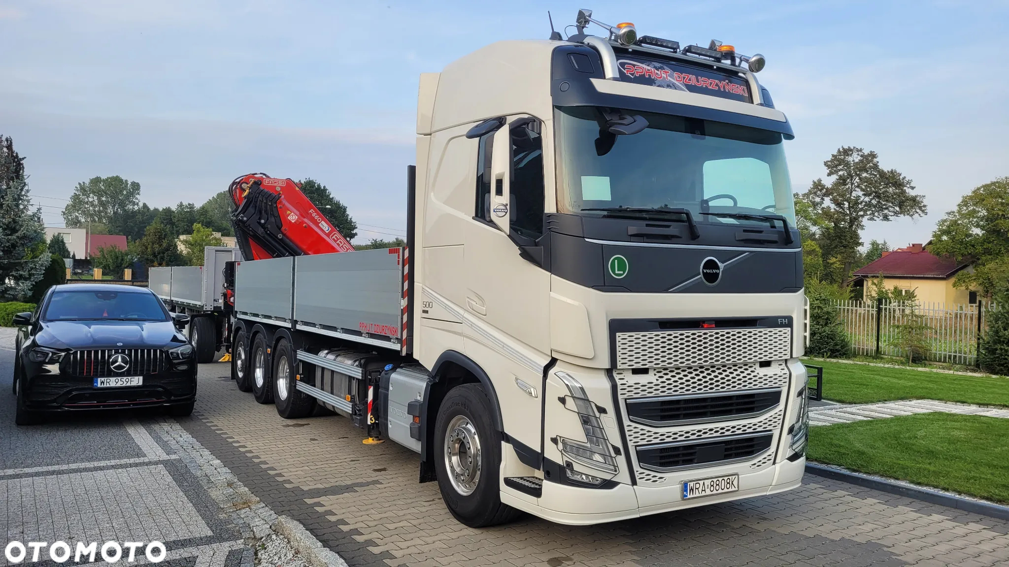 Volvo FH500 8x4 + Fassi 660-6, DMC 36ton - 3