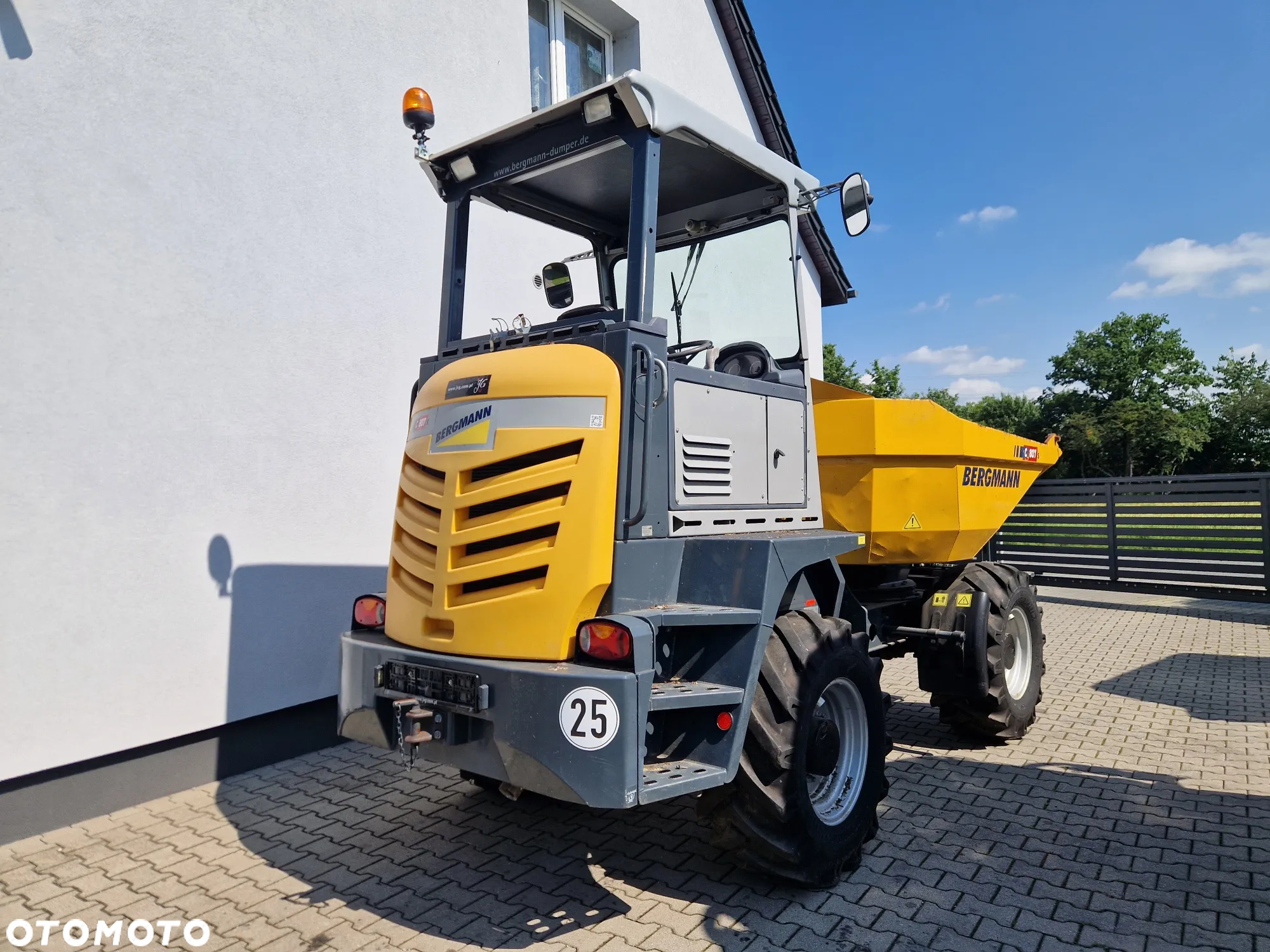 Bergmann Wozidło przegubowe budowlane C807S Kamera Kabina - 6