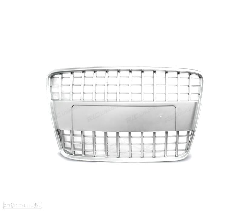 GRELHA FRONTAL AUDI Q7 07- LOOK S-LINE CINZA CLARO - 2