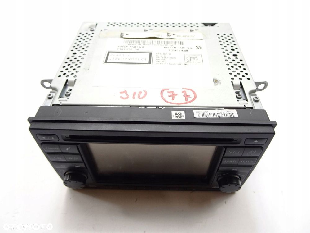 radio cd nissan qashqai j10 lift 10-13 r. - 2