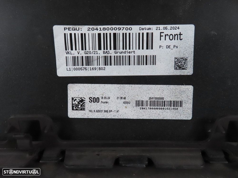 Parachoques Frente Usado / Original BMW 3 (G20)/BMW 3 Touring (G21) 51118496505 - 7