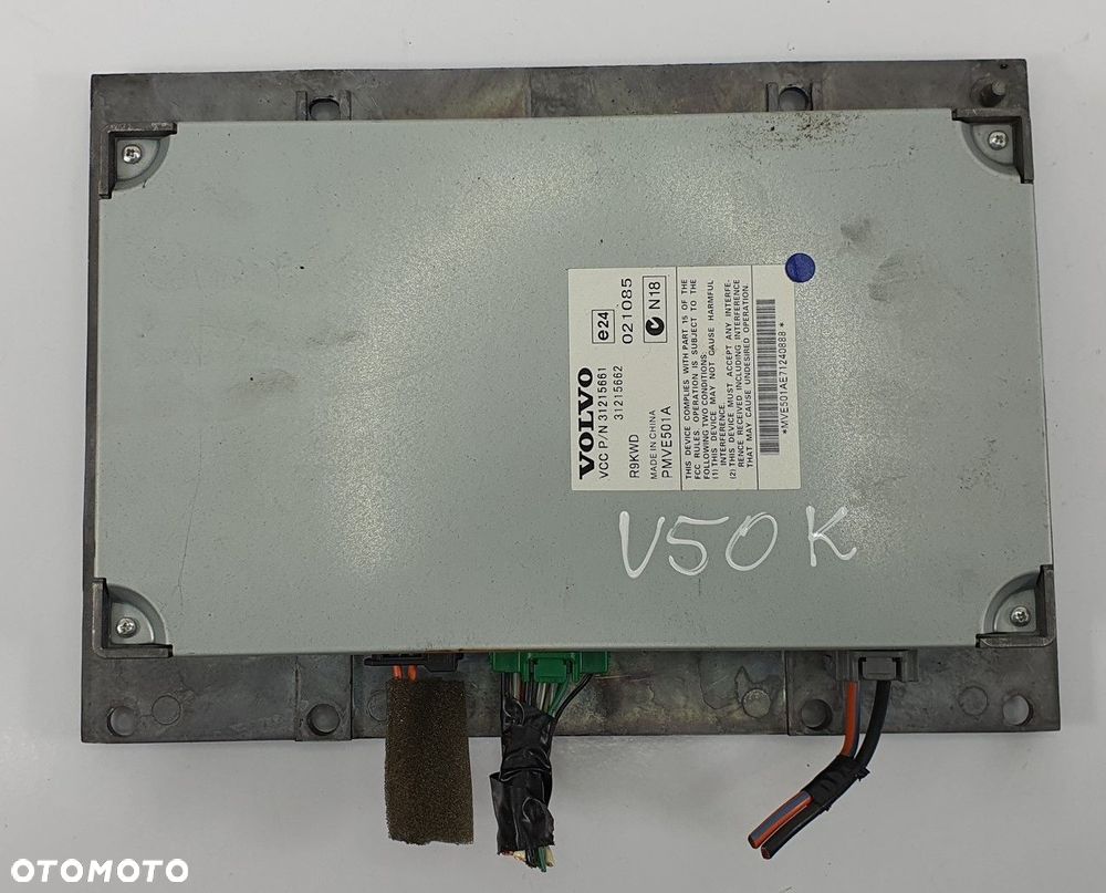 WZMACNIACZ AUDIO VOLVO V50 S40 II 31215661 - 2
