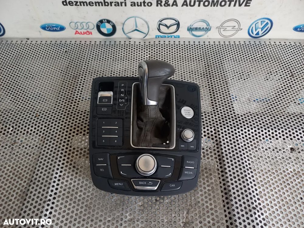 Consola MMI 3G+ Audi A6 4G C7 A7 An 2012-2013-2014-2015-2016-2017-2018 Volan Stanga Cod 4GB - 4