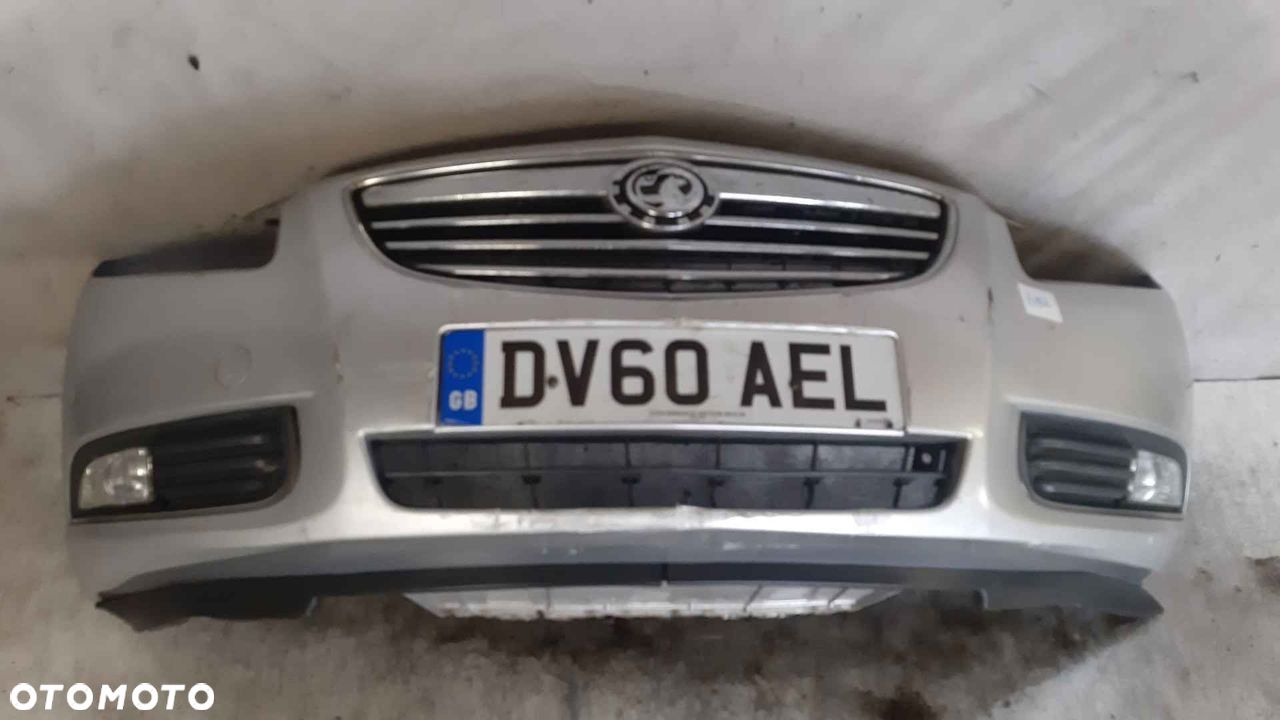 ! ZDERZAK PRZÓD PRZEDNI DO OPEL INSIGNIA A Z167 PIASKOWY HALOGENY - 1