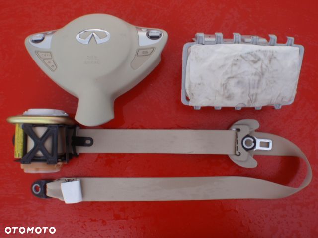 INFINITI Q50 QX50 Q60 QX60 Q70 QX70 FX30 FX35 AIRBAG PODUSZKA KIEROWCY NAPRAWA REGENERACJA PAS PASY - 11