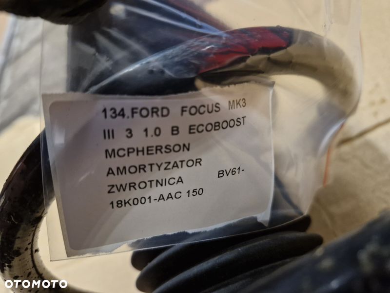 ford focus mk3 iii 3 1.0 b ecoboost mcpherson lewy przód amortyzator zwrotnica - 5