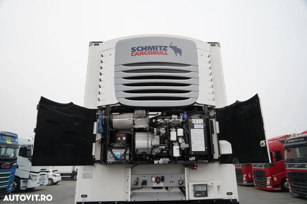 Schmitz Cargobull / REFRIGERAT / UNITATE SCHMITZ TKM / 2x AXE DE RIDICARE / COȘ PENTRU PALEȚI / 2023 / - 27