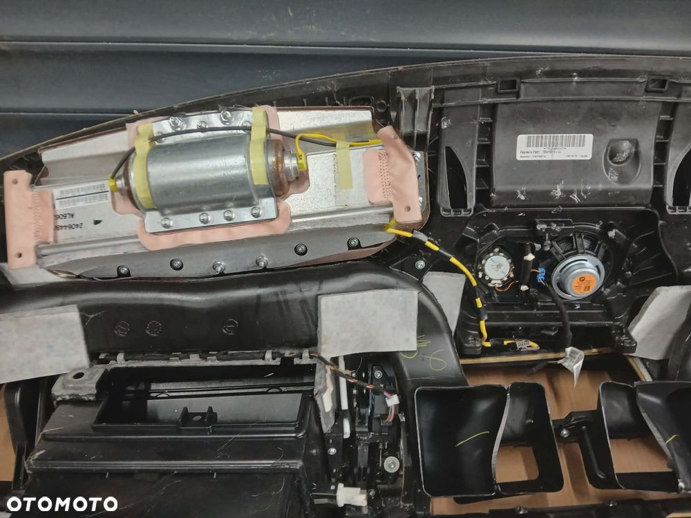 DESKA ROZDZIELCZA KONSOLA KOKPIT BMW X5 E70 2008 PODUSZKA POWIETRZNA PASAŻERA ORYGINALNA - 2