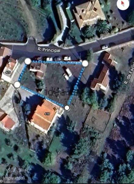Terreno com moradia T2 para restauro em Fonteita - Vila Real. 884m2