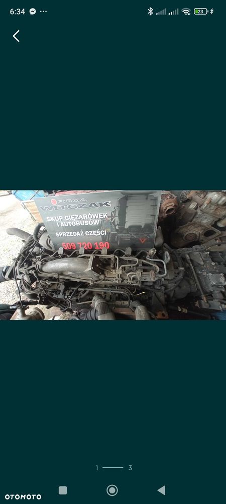 Silnik RENAULT PREMIUM 270 dci