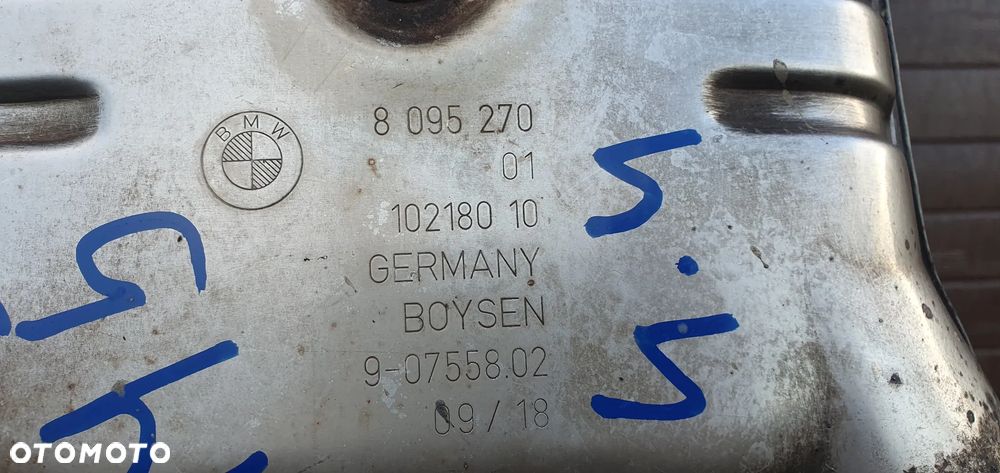 Tłumik układ wydechowy wydech BMW M5 G30 F90 4.4 V8 8092606 8095270 8091631 - 8