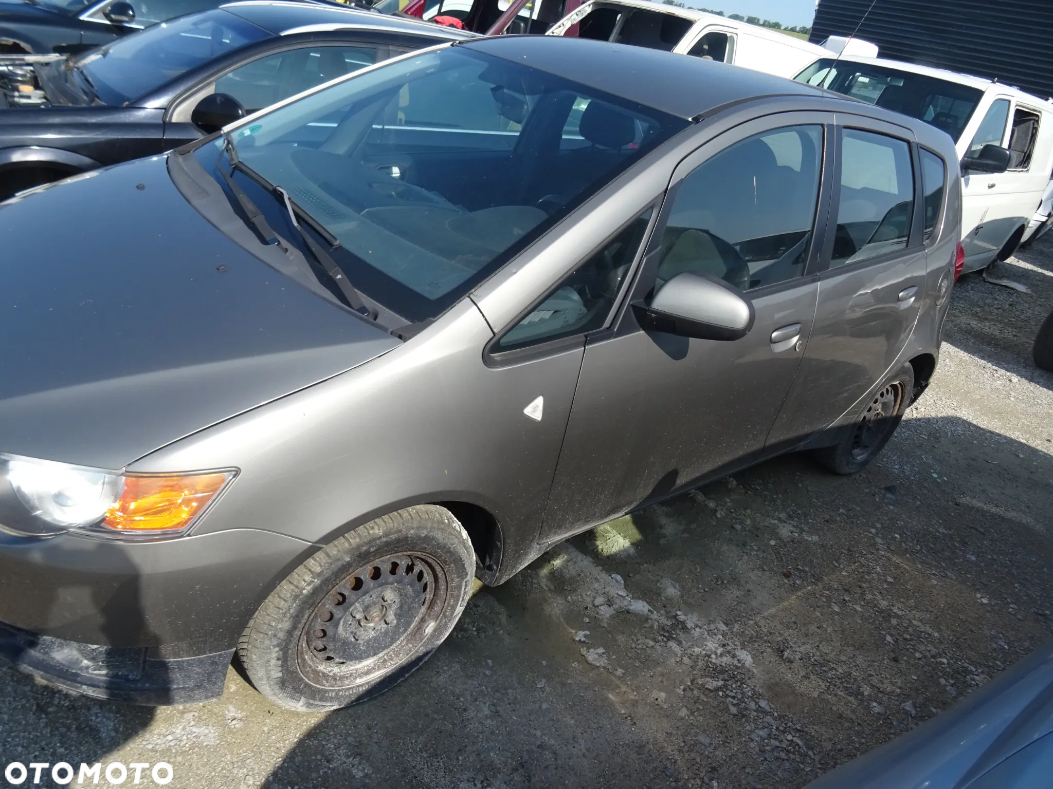 Mitsubishi colt 2009 lakier(56A) na części maska zderzak błotnik drzwi klapa - 2