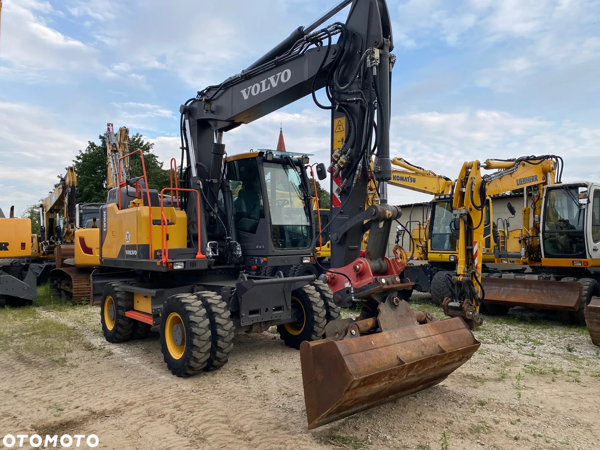 Volvo EW160E, 6400 MTH, 2017 ROK, Z NIEMIEC, PIĘKNY STAN - 10