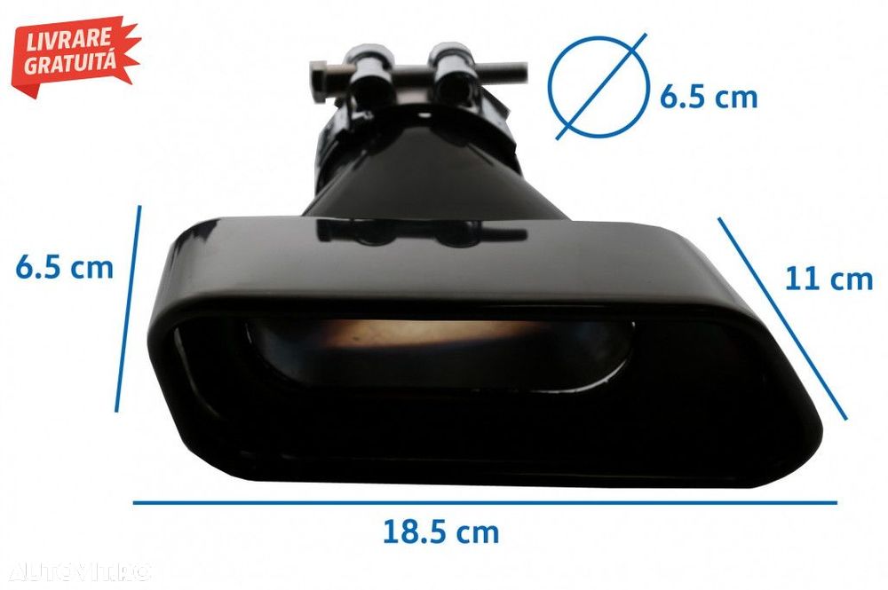 Tobe Ornamente sistemul de evacuare BMW seria 5 F10 F11 F18 V8 LCI Des - 5