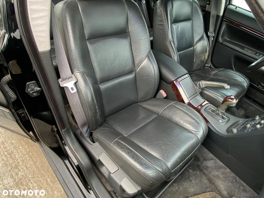 VOLVO S80 I Fotele skórzane fotel kanapa skóra elektryczne czarne - 5