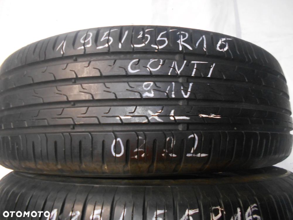 OPONY 195/55R16 CONTINENTAL ECO CONTACT 6 XL  DOT 0322 6.8MM - 2