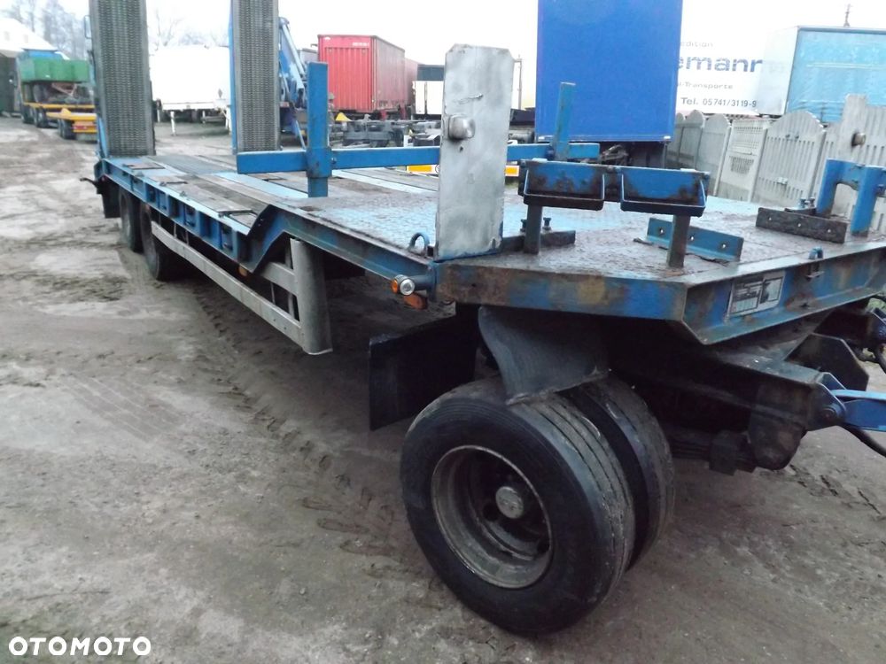 Langendorf PRZYCZEPA niskopodwoziowa na resorach 30ton - 7