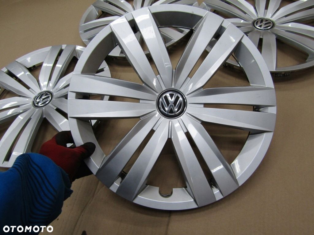 4x KOŁPAKI 16 VW GOLF V VI VII JETTA CADDY EOS TOURAN PASSAT B5 B6 B7 - 1
