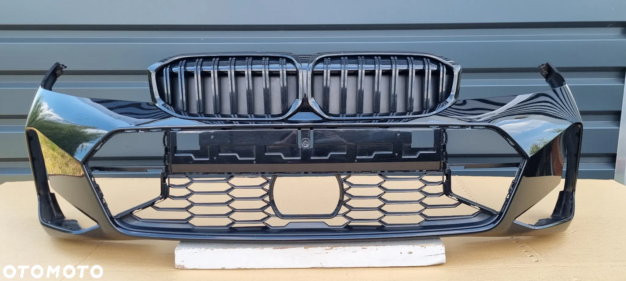 BMW 3 G20 G21 LCI M-PAKIET 2022- Zderzak przód oryginał MB078 - 2