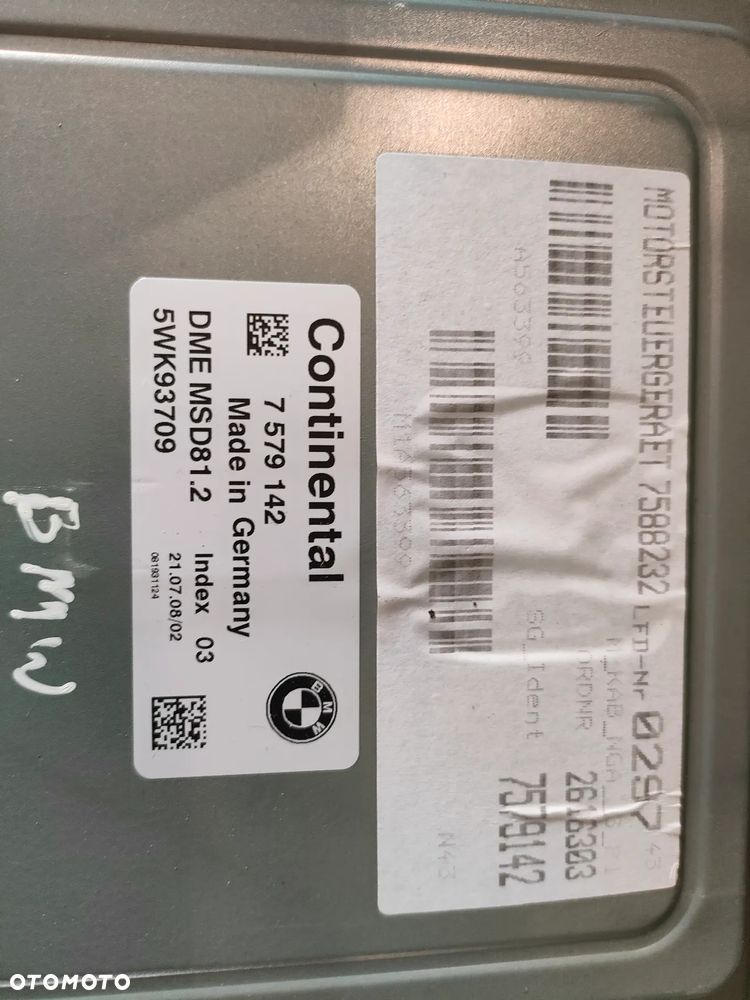 BMW E90 E91 LIFT 2.0B STEROWNIK SILNIKA 5WK93709 - 4