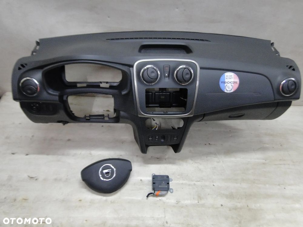 DACIA SANDERO II 2 DESKA KONSOLA PODUSZKI AIRBAG SENSOR EUROPA
