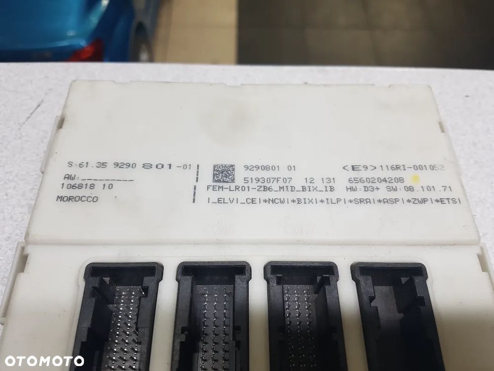 BMW f30 f31 f32 f36 f20 f21 modul fem 9352864 9290801 - 4
