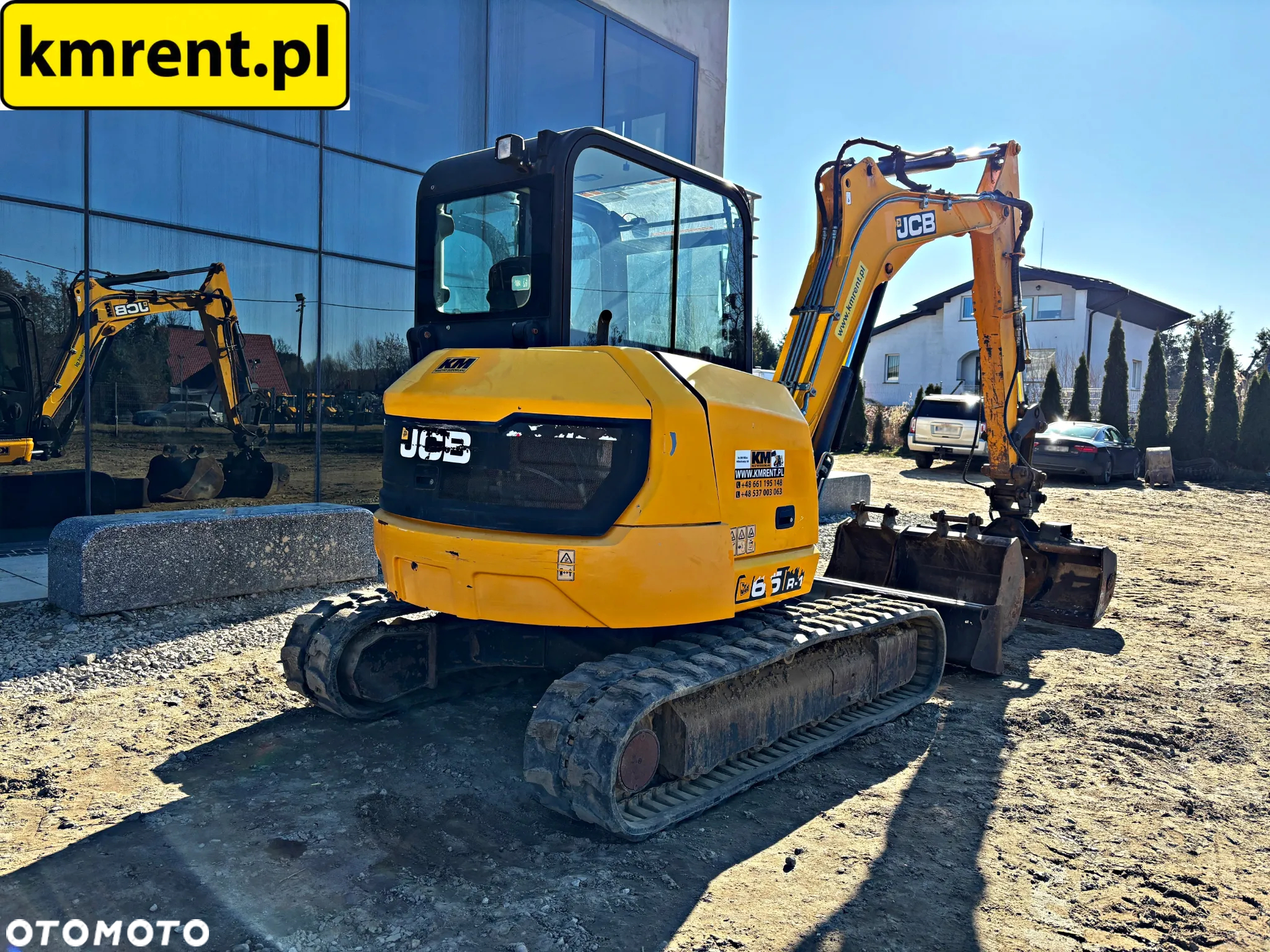 JCB 65R-1 MINI-KOPARKA 2016R. | CAT 307 JCB 855 JCB 8065 - 16